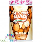 Rocka Nutrition NO WHEY Marzipankartoffel 1kg - wegańska odżywka białkowa 5 źródeł białka, bez soi i glutenu