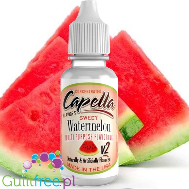 Capella Sweet Watermelon V2 concentrated lliquid flavor