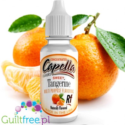 Capella Sweet Tangerine rF - skoncentrowany aromat mandarynkowy bez cukru i bez tłuszczu