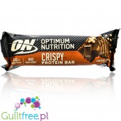 Optimum Protein Crisp Bar Chocolate - chrupiący baton białkowy, smak Czekolada