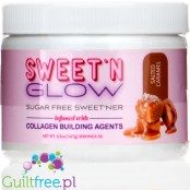 Sweet'N'Glow Salted Caramel Sweetener & Collagen Building Agents - słodzik karmelowy z formułą stymulująca wytwarzanie kolagenu