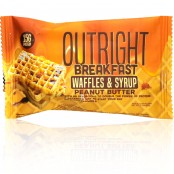 MTS Outright Waffles & Syrup Peanut Butter - baton białkowy z WPI 90 z Velositolem