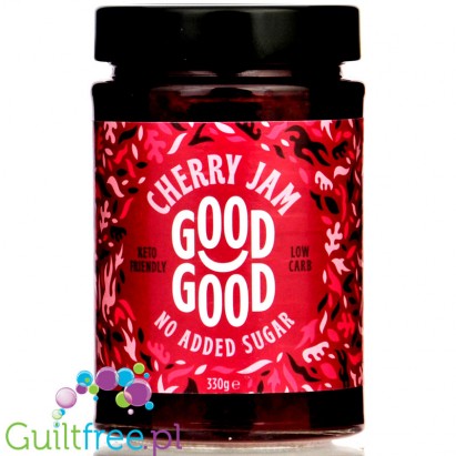 Good Good Keto Cherry - dżem czereśniowy bez cukru, 37kcal