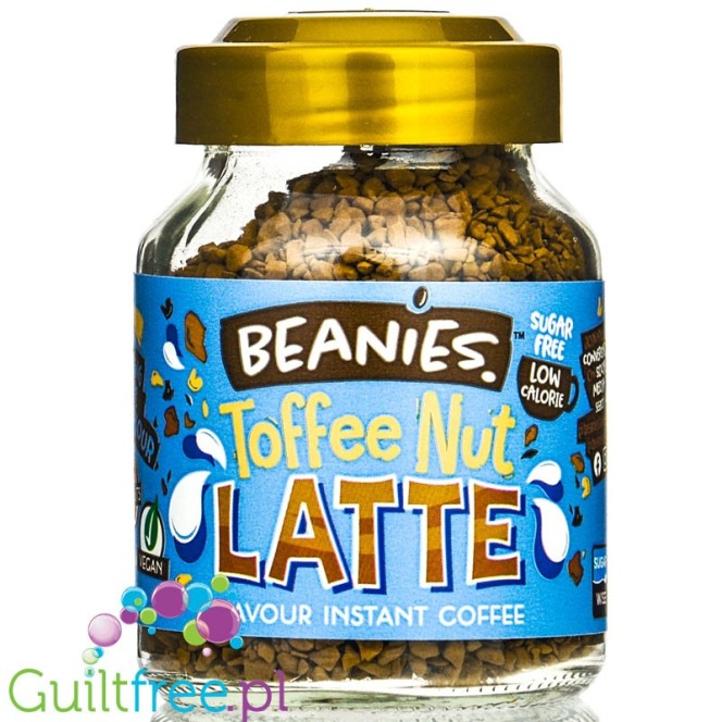 Beanies Toffee Nut Latte instant flavored coffee 2kcal pe cup