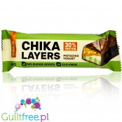 Bombbar Chikalab Chika Layers Pistachio Yogurt - baton proteinowy 18g białka & 21g błonnika