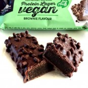 Multipower Vegan Protein Layers Brownie high fiber & minimum sugar vegan protein bar