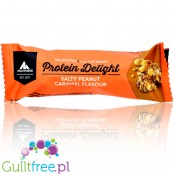 Multipower Delight Salty Peanut Caramel 34% Protein - baton białkowy Solone Orzechy, Karmel & Czekolada 143kcal