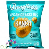Beanfields Vegan Cracklins Ranch - wegańskie bezglutenowe chrupki a la skwarki wieprzowe