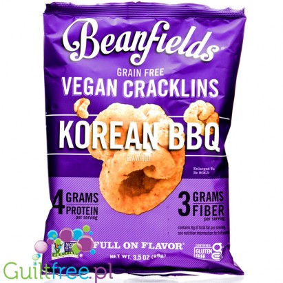 Beanfields Grain Free Vegan Cracklins, Korean BBQ