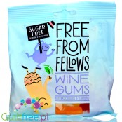 Free From Fellows Wine Gums, sugar free, gluten free, gelatine free gums with stevia