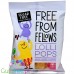 Free From Fellows sugar free lollipops cola & strawberry