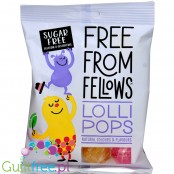 Free From Fellows Lollipops - lizaki bez cukru cola & truskawka, ze stewią