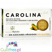 Carolina Honest Digestive Sin Azúcares Y Sin Gluten - bezglutenowe herbatniki bez cukru, laktozy i oleju palmowego