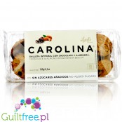 Carolina Honest Galleta Chocolate Y Almendra - wegańskie herbatniki Ciemna Czekolada & Migdały, bez cukru i oleju palmowego
