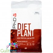Phd Diet Plant Protein Belgian Chocolate - wegańska odżywka białkowa, Belgijska Czekolada, L-karnityna, CLA & zielona herbata