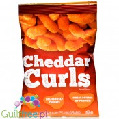 Healthwise Healthy Living Foods Protein Curls, Cheddar
