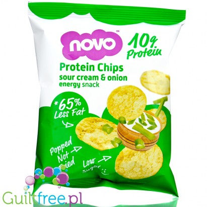 Novo Foods Chipsy Proteinowe Sour Cream Onion