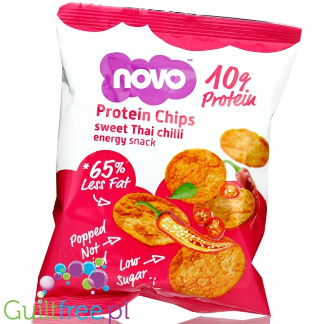 Novo Foods Sweet Thai Chilli - Chipsy Proteinowe Pikantne Chilli
