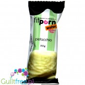 FitPrn Wafer Proteico Pistacchio - sugar & gluten free protein waffer, White Chocolate & Pistachio Cream