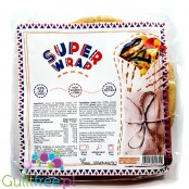 Super Wrap Protein Tortillas - tortille 126kcal, 8szt x 20cm