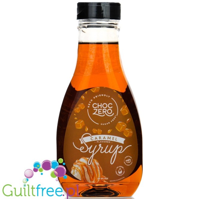 Choc Zero Honest Syrup, sugar free syrup Caramel with prebiotic fiber