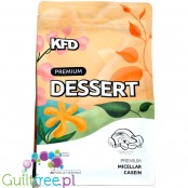 KFD Premium Protein Dessert Casein Peanut Butter - kazeina o smaku Masło Orzechowe, gęste biako