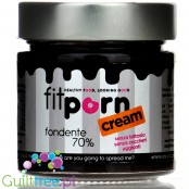 FitPrn Crema proteica al cioccolato fondente 70% - Italian no sugar added protein spread