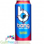 VPX Bang Rainbow Unicorn (UE) sugar free energy drink with BCAA, SuperCreatine and CoQ10