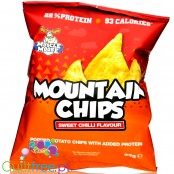 Muscle Moose Mountain Chips Sweet Chilli - wegański chipsy proteinowe 50% mniej tłuszczu