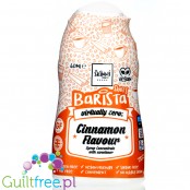 Skinny Food Barista Shot Cinnamon - skoncentrowane kropelki słodzące do kawy o smaku cynamonowym