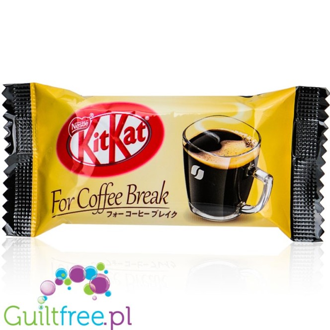 KitKat Coffee Break (CHEAT MEAL) - japoński baton mini, Czekolada & Nescafe