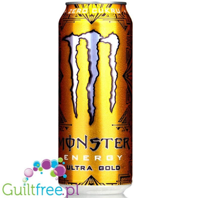 Monster Energy Ultra Gold - napój energetyczny zero kcal ver. UE