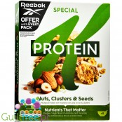 Kellogg's Special K Protein Nuts, Clusters & Seeds Cereal - proteinowe płatki śniadaniowe z witaminami