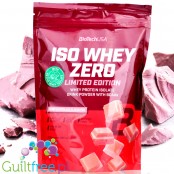 BioTech USA Iso Whey Zero Ruby Chocolate 0,5kg, lactose free, summer 2020 limited edition