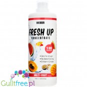 Weider Fresh Up Multifruit 1L, low carb vitamin drink concentrate
