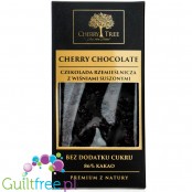 Cherry Tree sugar free crafted Belgian dark chocolate with soft dried cherries
