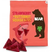 Bear Shark Bites Strawberry & Butternut single sachet