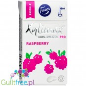 Fazer Moomin Xylitol Raspberry Pastilles - malinowe pastylki bez cukru z 93% ksylitolem