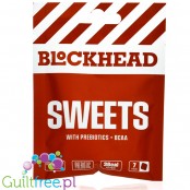 Blockhead Sweets + BCAA Strawberry - strawberry jelly with no added sugar with fiber and BCAA