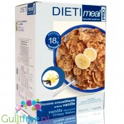 Dieti Meal Flacons Croustillants Vanille - protein vanilla breakfast cereals, 18g of protein & 94kcal