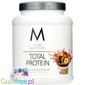 More Nutrition Total Protein ein Hazelnut-Nougat Praliné 0,6kg