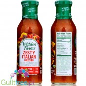 Walden Farms Dressing, Zesty Italian US version sucralose free