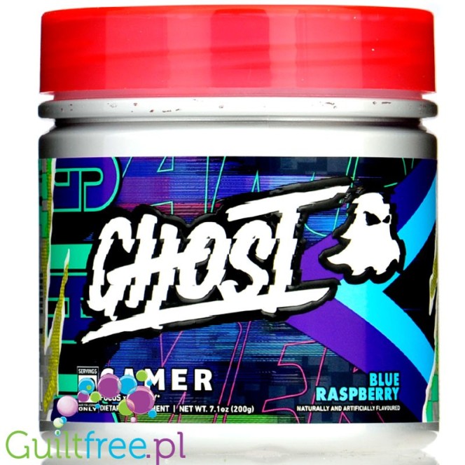 Ghost® Gamer Blue Raspberry 200g - suplement dla gamerów