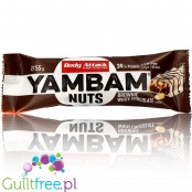 Body Attack Yam Bam Brownie White Chocolate protein bar 40g