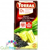 Torras ugar freewhite chocolate with algae and black salt