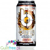 Bang Keto Protein Coffee Heavenly Hazelnut - proteinowa keto kawa z EAA & MCT, 300mg kofeiny