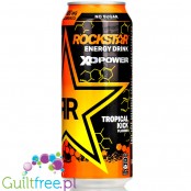 Rockstar XD Power Tropical Kick 155mg caffein, sugar free energy drink 2kcal
