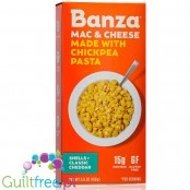 Banza Chickpea Pasta Mac & Cheese, Classic Cheddar with Shells 5.5 oz.
