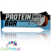 Protein Bar Coconut 50% - protein bar 50% protein, 170kcal