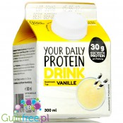 Eggy Food Your Daily Protein Drink Vanille - 30g białka & 140kcal, szejk z białek jaj, bez laktozy
